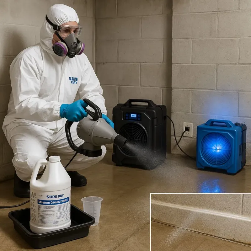 Sanitization and Odor Removal process in Stratford, OK