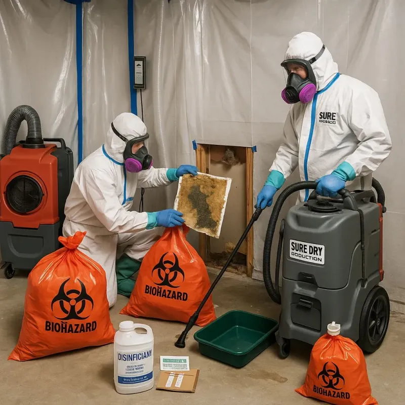 Contaminated Water Handling Protocols process in Stratford, OK